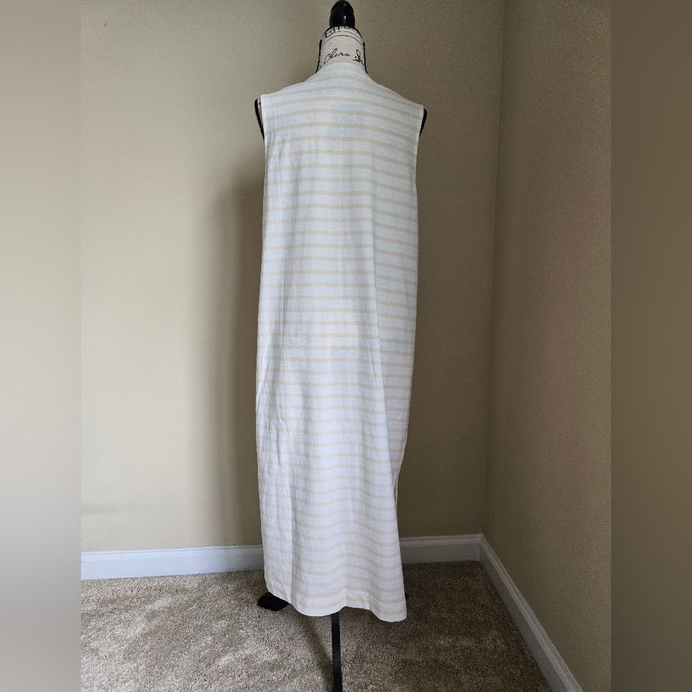 Everlane The Weekend Tank Dress Organic Cotton Womens L - Picture 4 of 9
